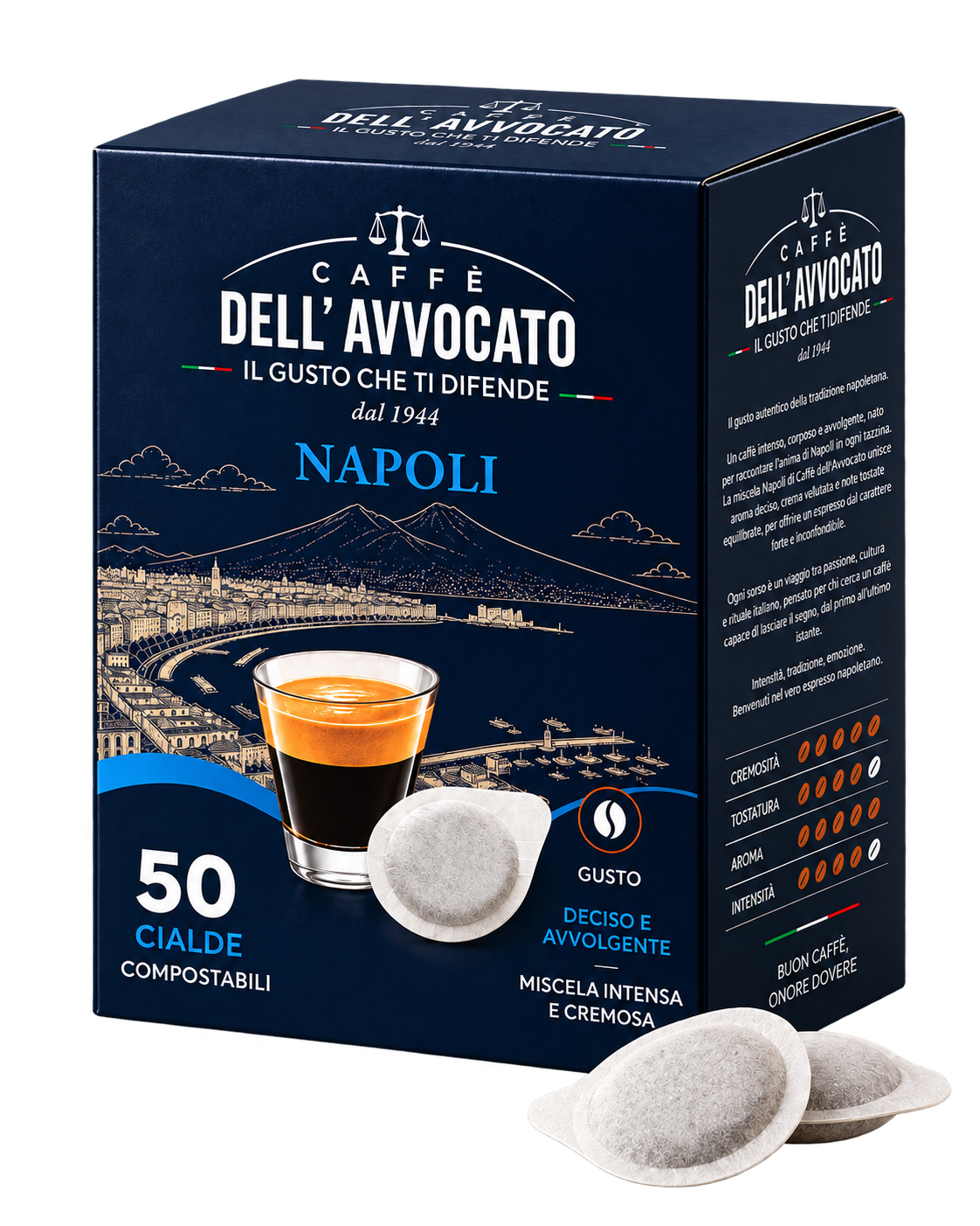 Confezione Caffè dell’Avvocato da 50 cialde